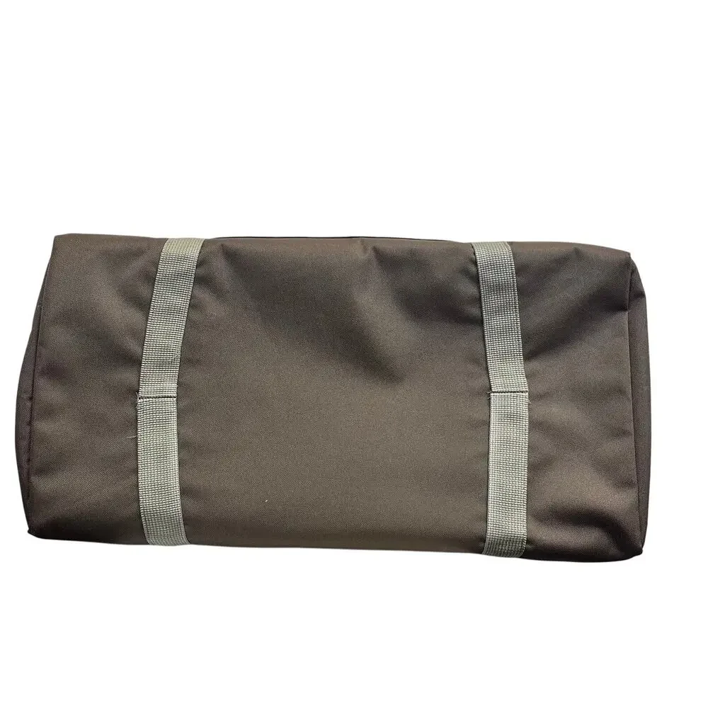 Hersheys North West Collection Brown Canvas Duffle Bag Travel Weekender‎ Luggage